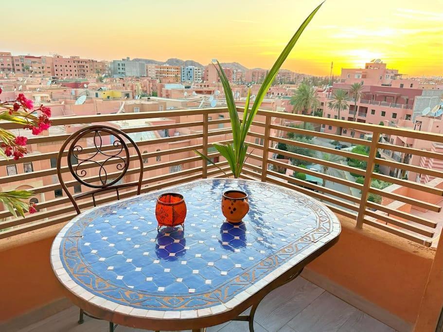 Appart Majorelle Terrasse Wifi Centre Ville Marrakesh Ngoại thất bức ảnh