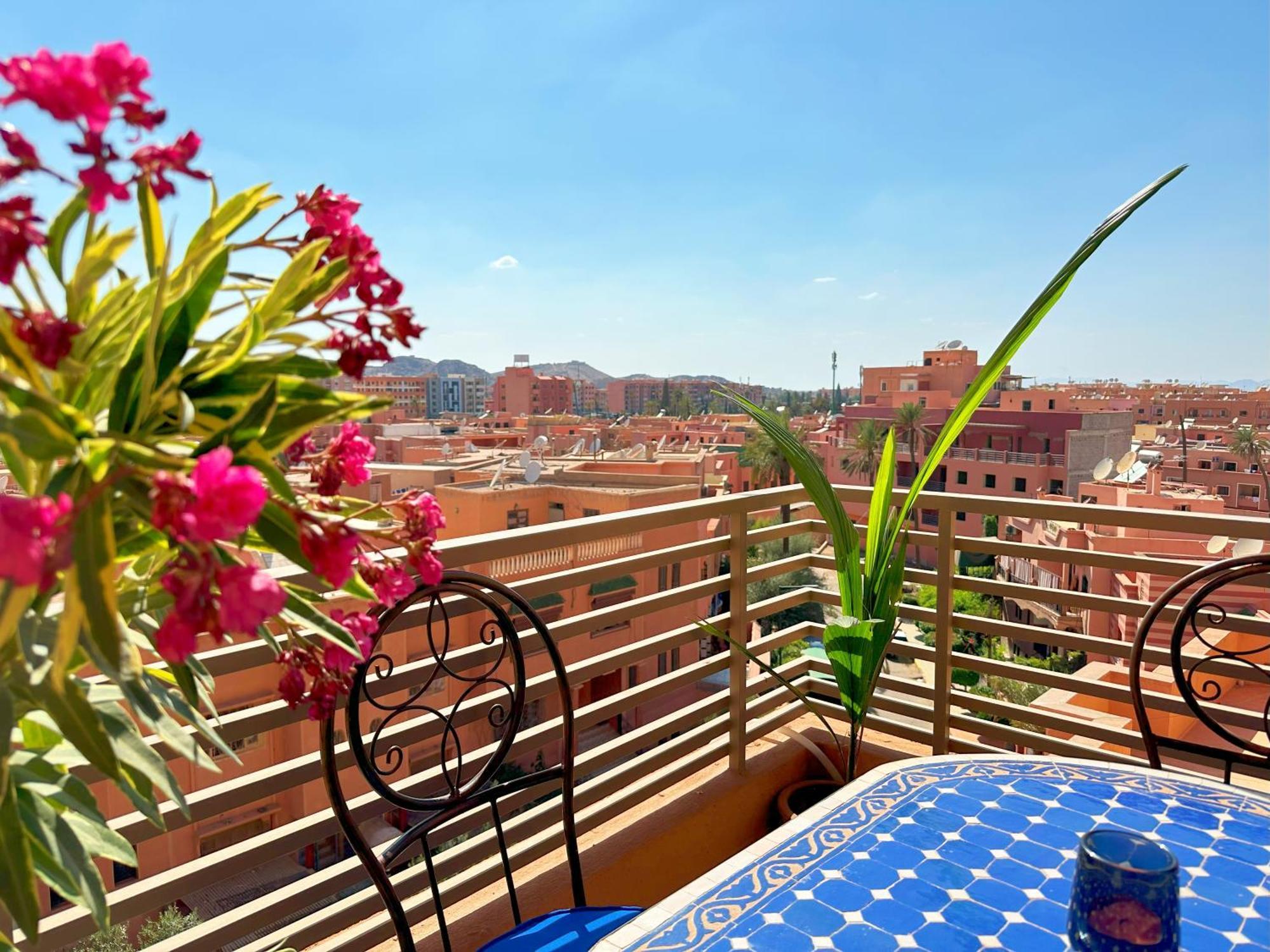 Appart Majorelle Terrasse Wifi Centre Ville Marrakesh Ngoại thất bức ảnh